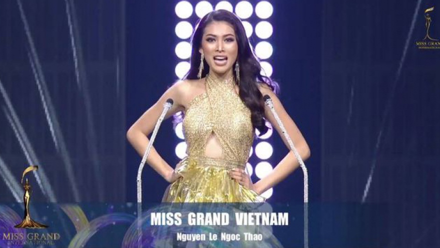 Vietnam contestant finishes in Miss Grand International top 20